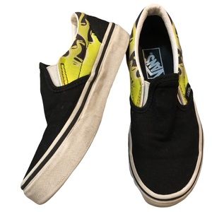 VANS Boys size 12.5 slip on sneakers GUC